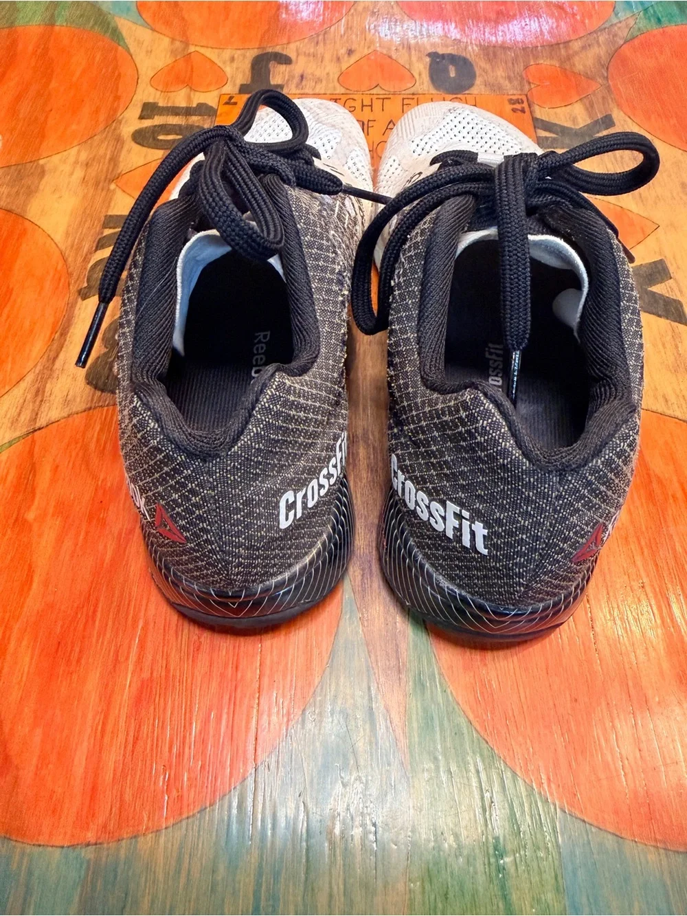 Reebok Crossfit Nano 5.0 Womens Size 7 Shoes Black White Lifting Training Sneake